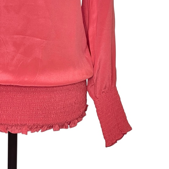 Primrose 100% Silk
Scoop Neck Blouse -
Coral Rose size XS - Picture 7 of 13